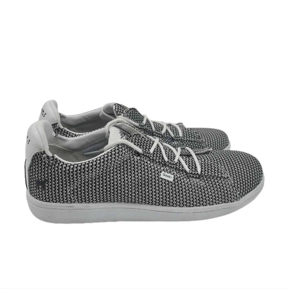 Goats The 454 Mesh Sneaker Black Lace Up Low Top Casual Shoe Women’s 10 Lightwei